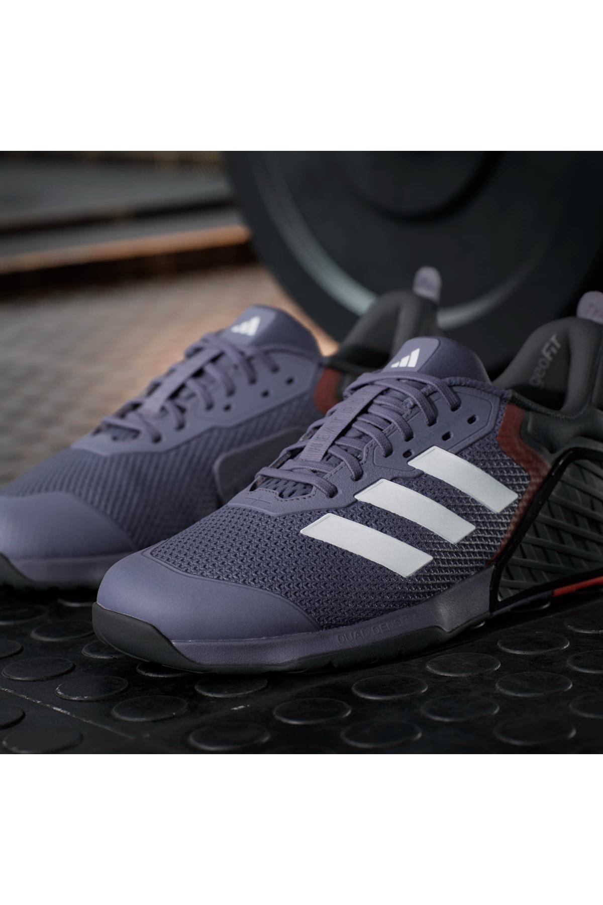 adidas Erkek  Mor  Yürüyüş Ayakkabısı DROPSET 3 TRAINER JR1670