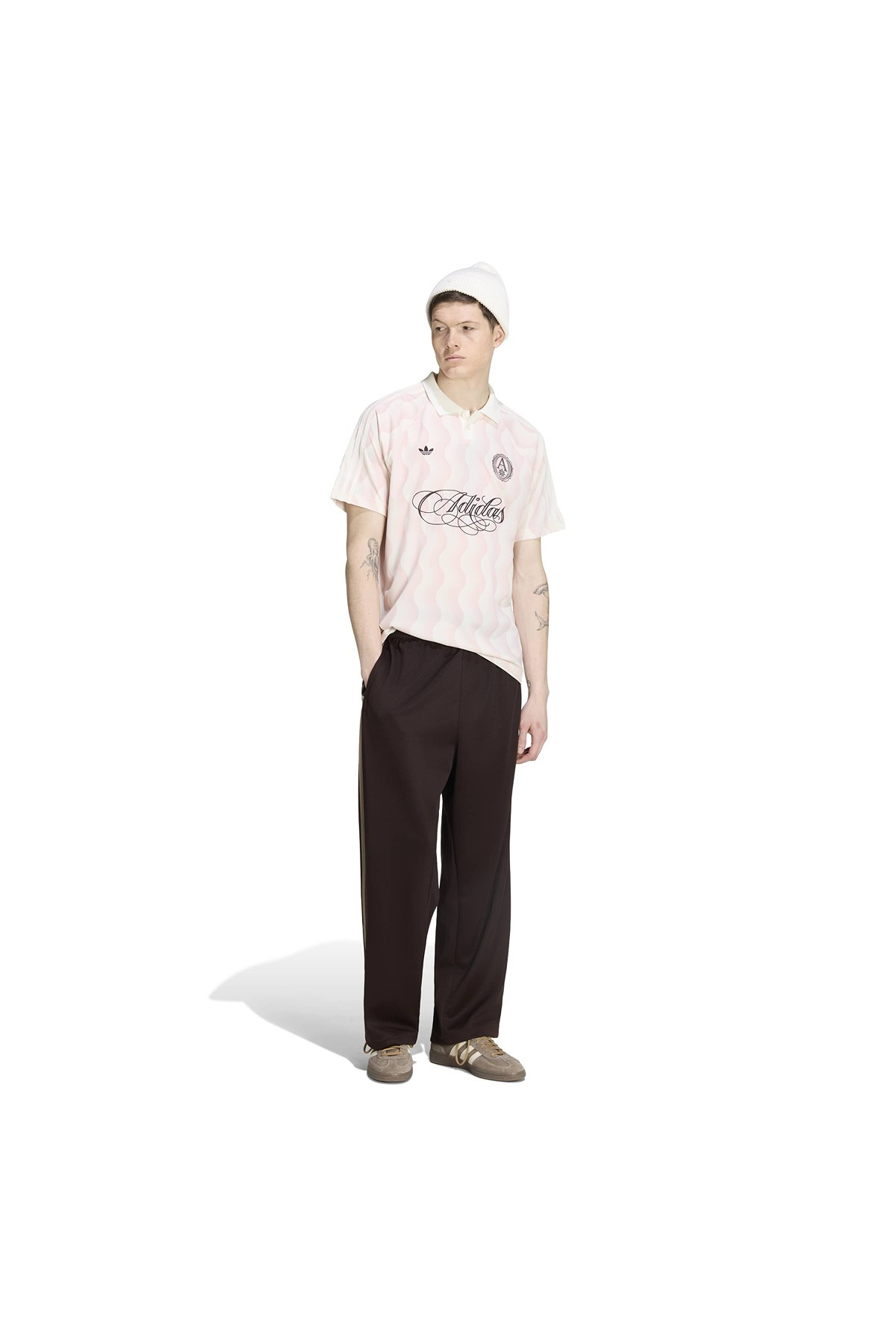 adidas Erkek  Pembe  T-shirt JERSEY KX1257