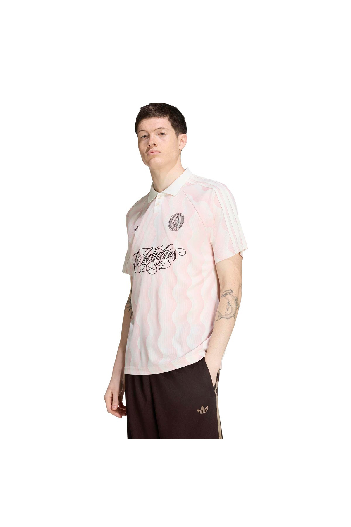 adidas Erkek  Pembe  T-shirt JERSEY KX1257