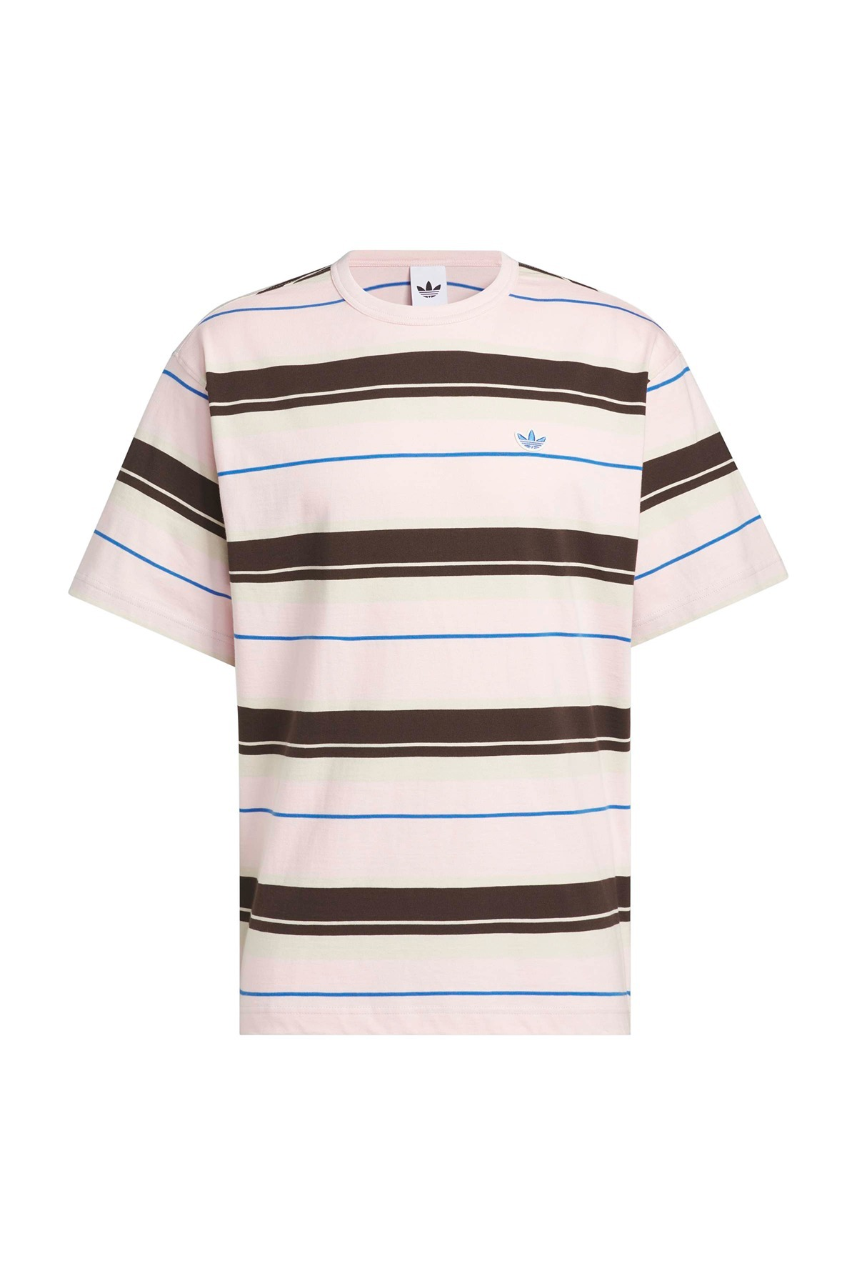 adidas Erkek  Pembe  T-shirt STRIPE TEE KX1269