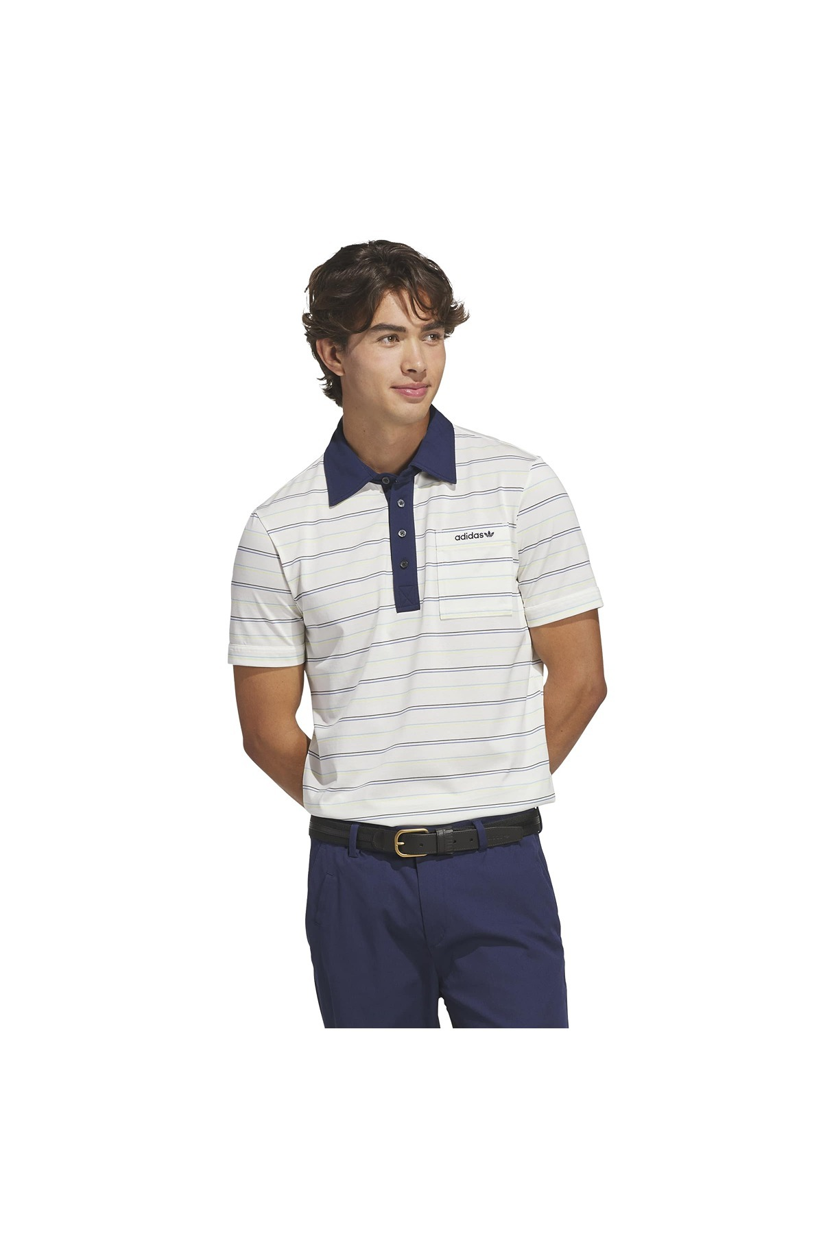 adidas Erkek Polo T-shirt MR MC Stripe KV6808