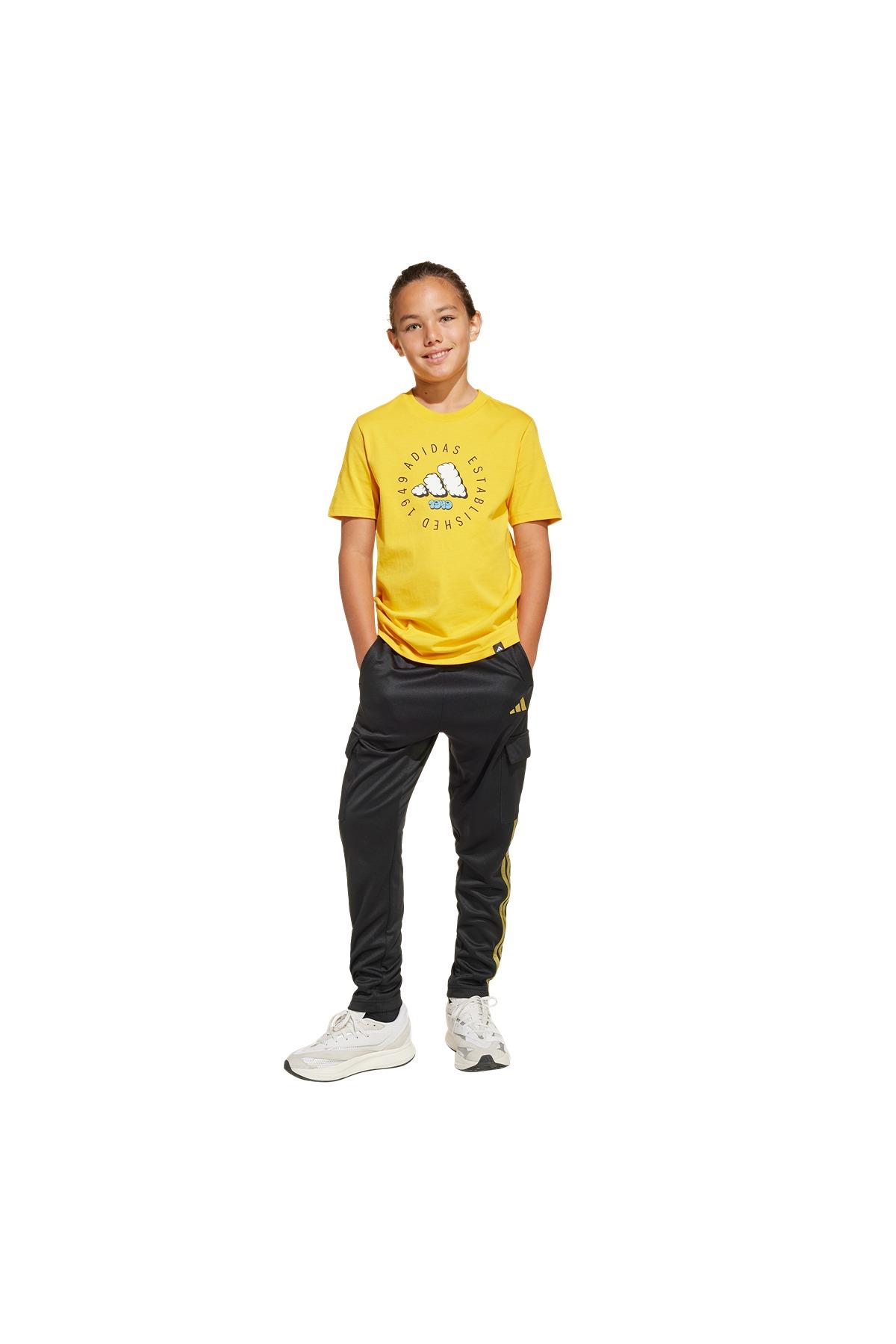 adidas Erkek  Sarı  T-Shirt J FUN TEE JI6688
