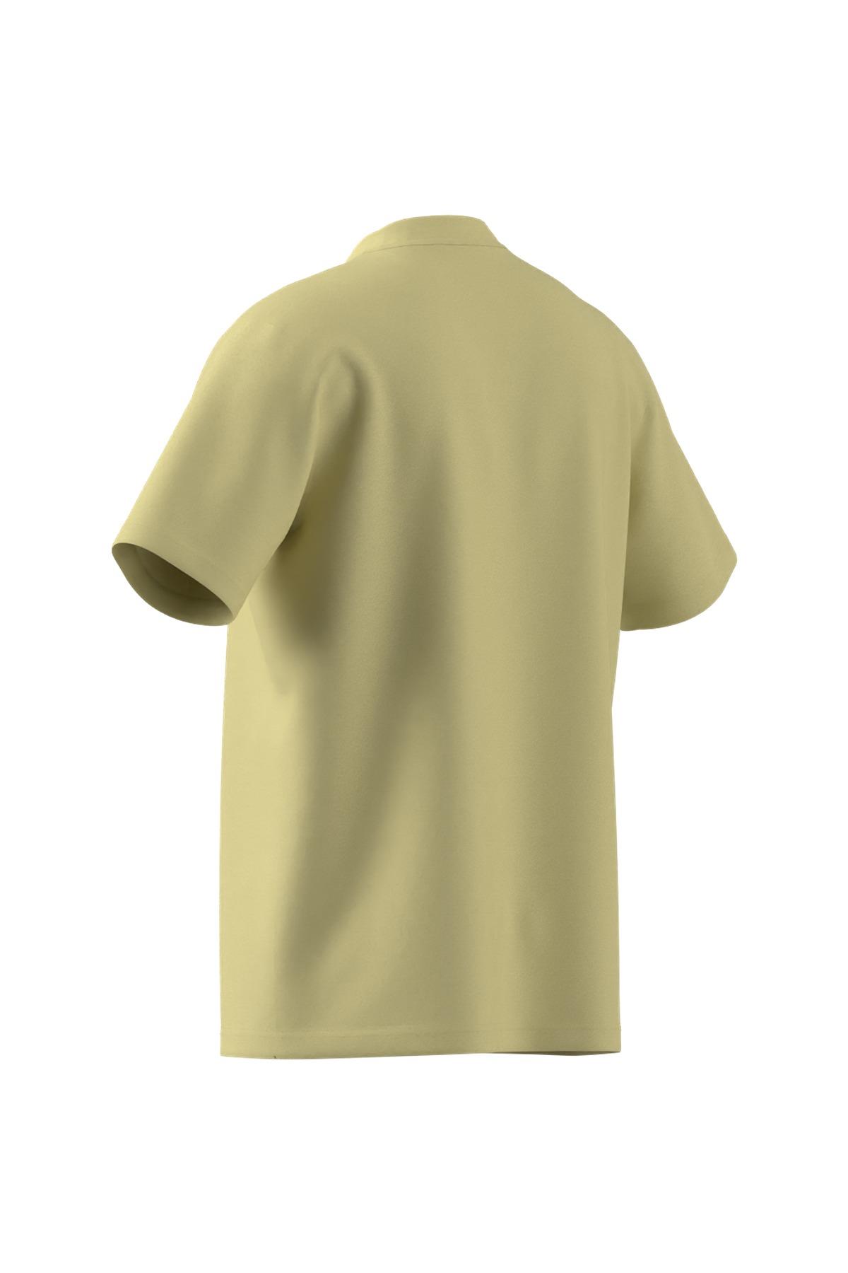 adidas Erkek Sarı  T-Shirt M SL SJ T JD1777