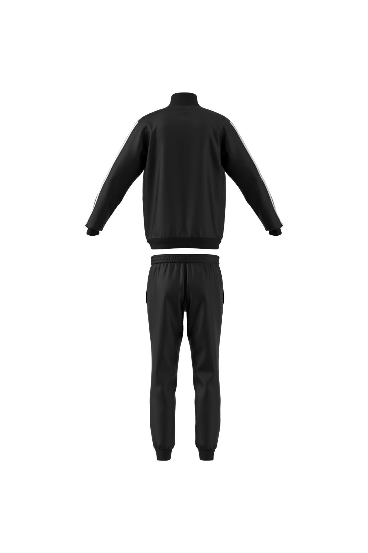 adidas Erkek  Siyah  Eşofman M 3S FT TT TS JC5375