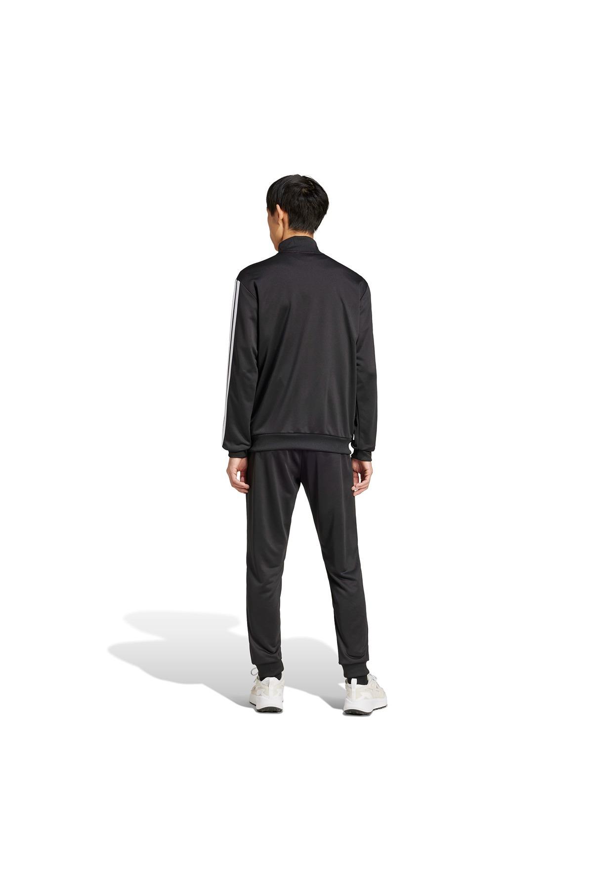 adidas Erkek  Siyah  Eşofman M 3S FT TT TS JC5375