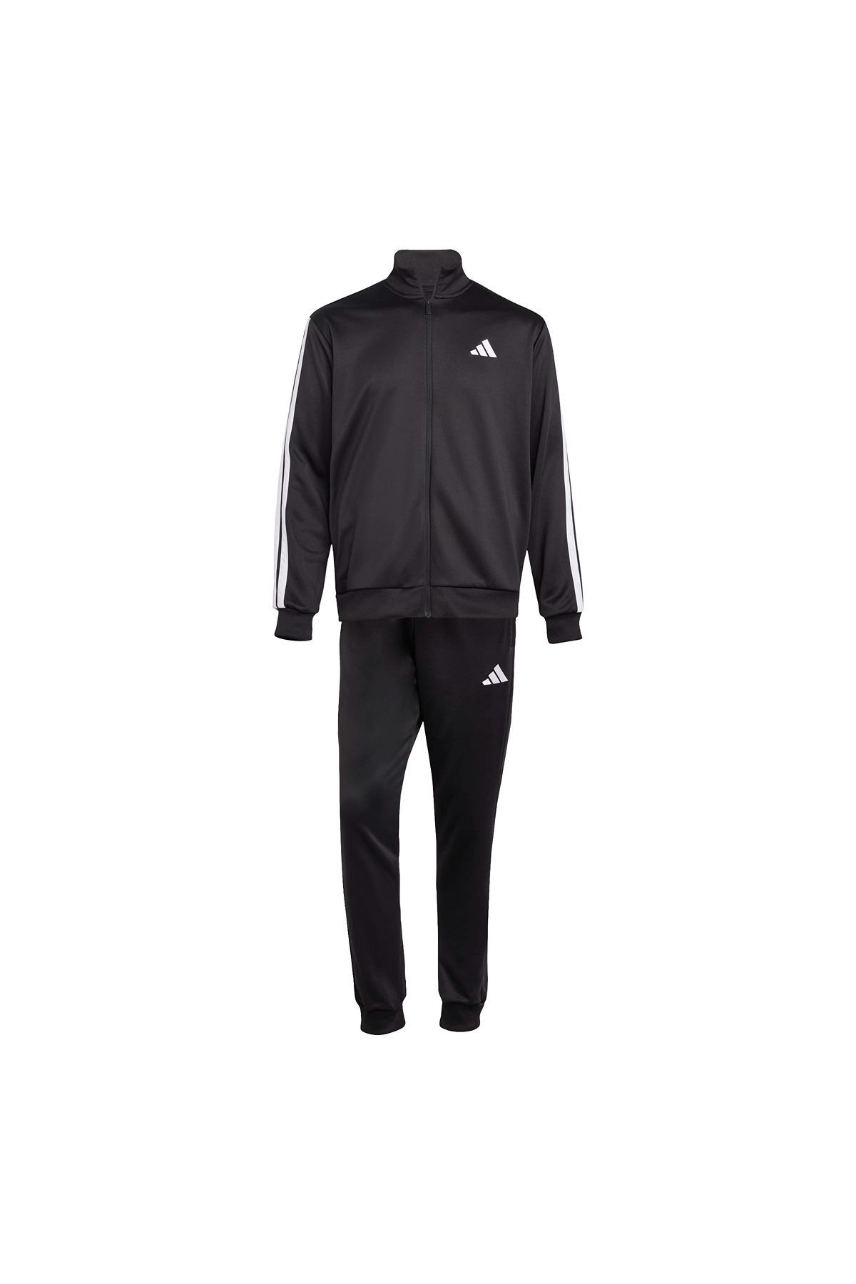 adidas Erkek  Siyah  Eşofman M 3S FT TT TS JC5375