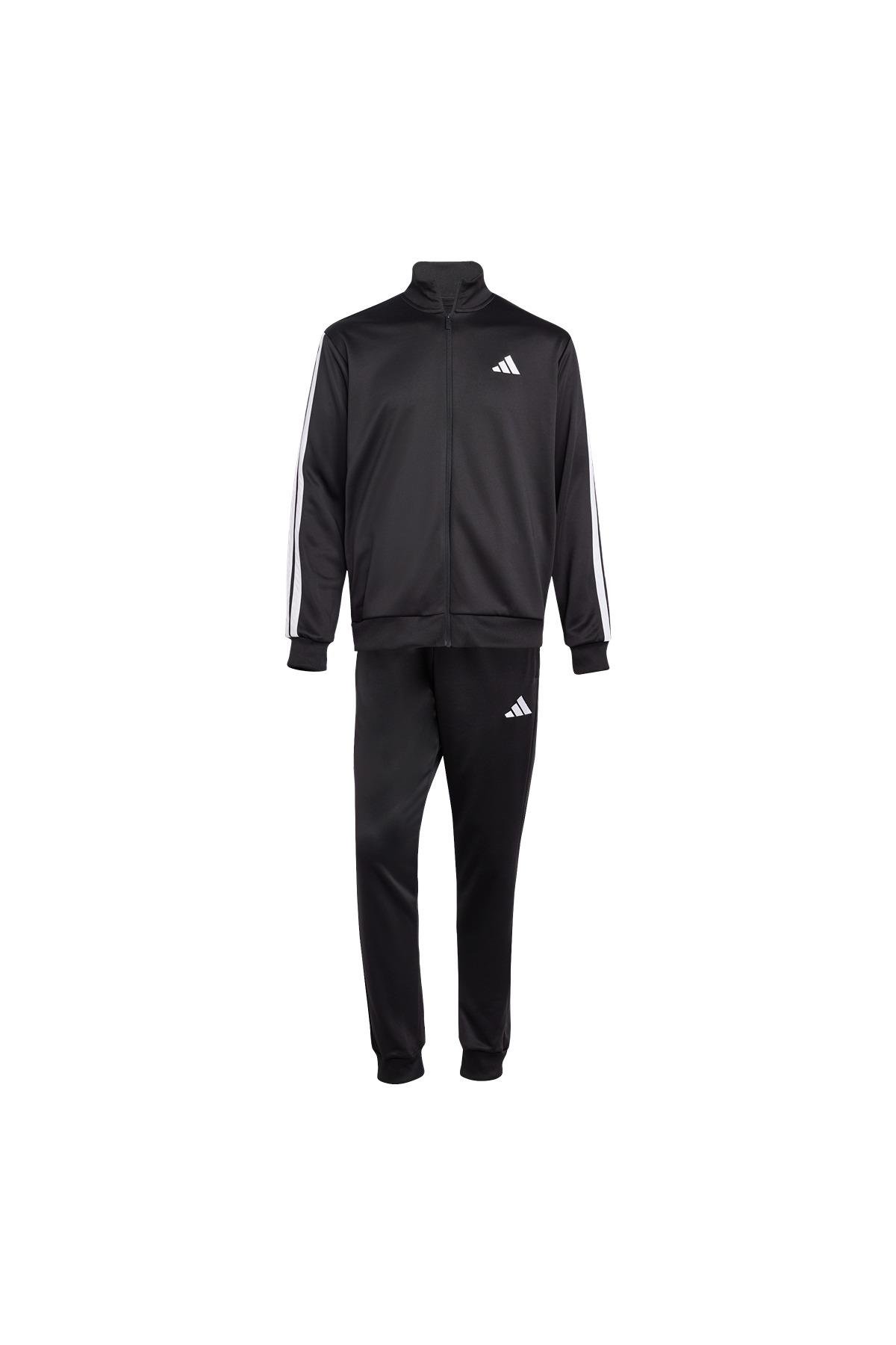 adidas Erkek  Siyah  Eşofman M 3S FT TT TS JC5375
