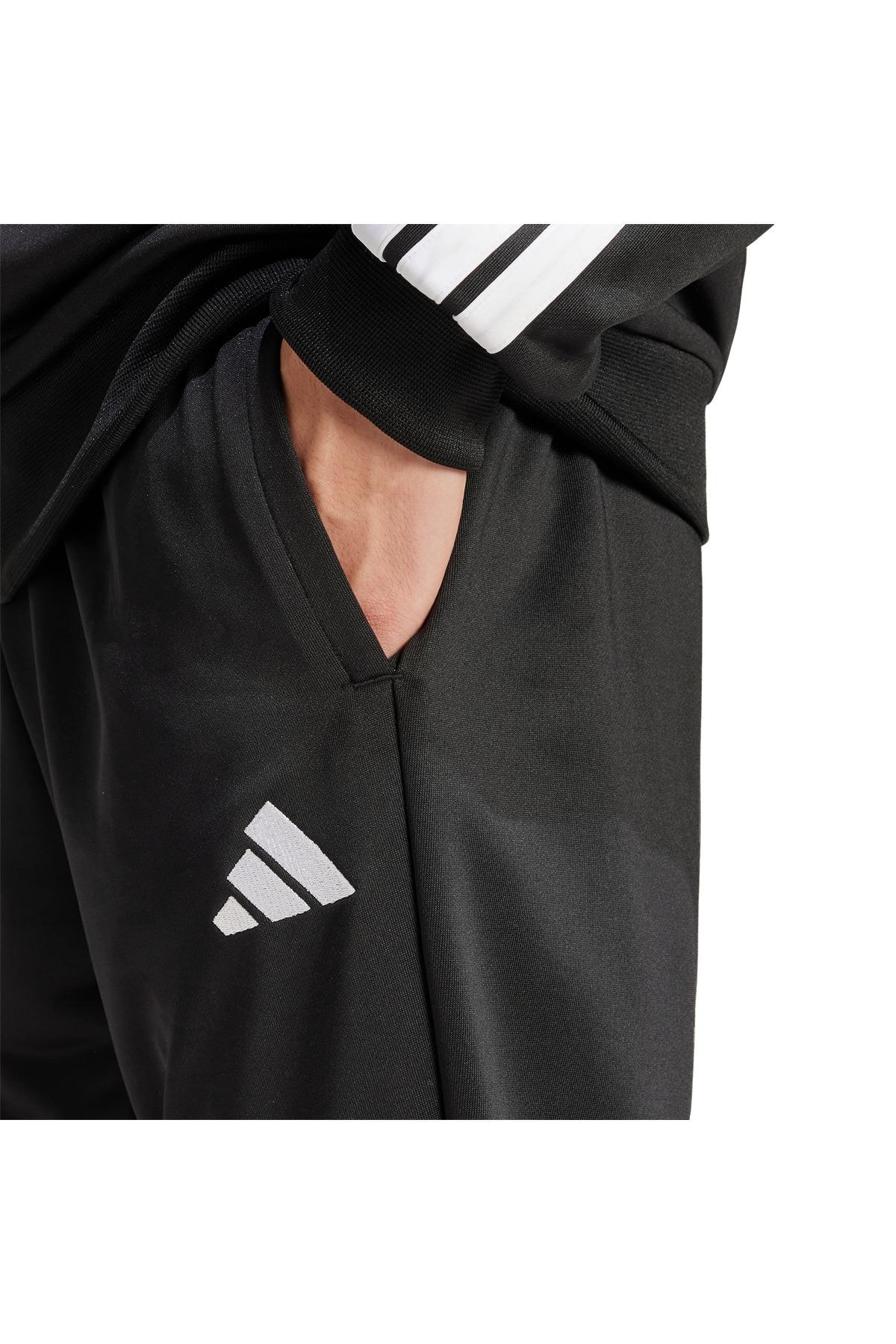 adidas Erkek  Siyah  Eşofman M 3S FT TT TS JC5375