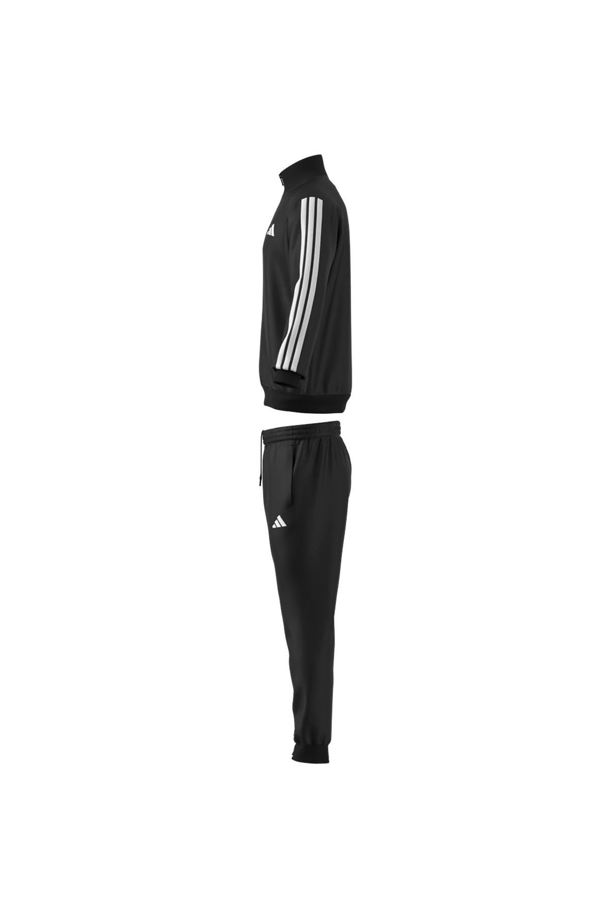 adidas Erkek  Siyah  Eşofman M 3S FT TT TS JC5375