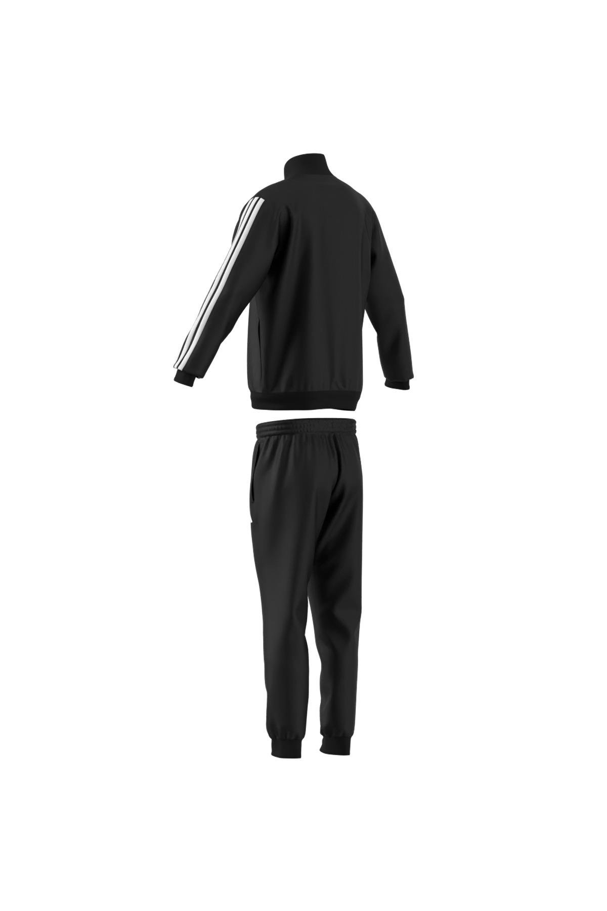adidas Erkek  Siyah  Eşofman M 3S FT TT TS JC5375