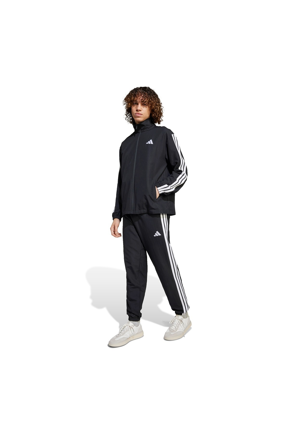 adidas Erkek  Siyah  Eşofman M 3S WV TT TS JI8849