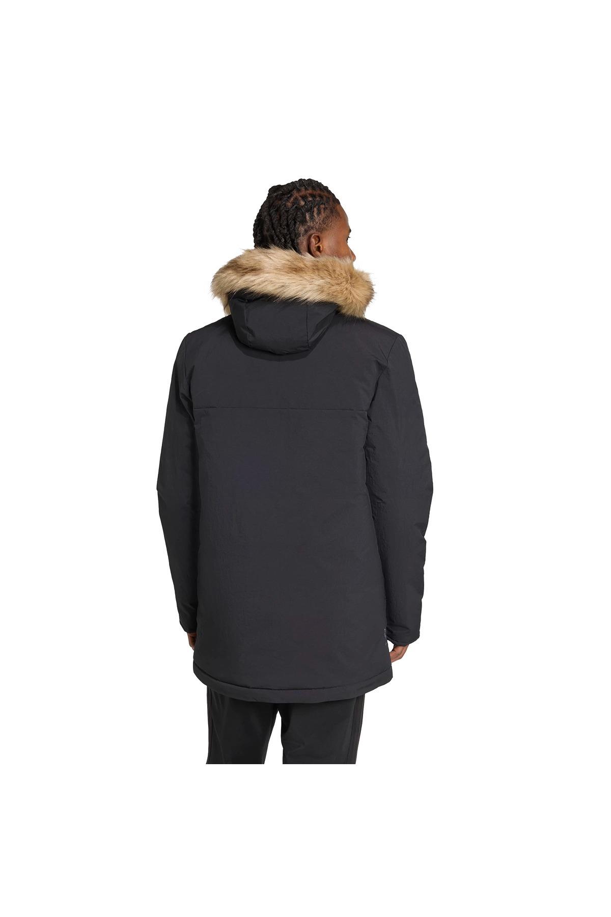 adidas Erkek  Siyah  Mont PAVERIC FUR PAR JM3919