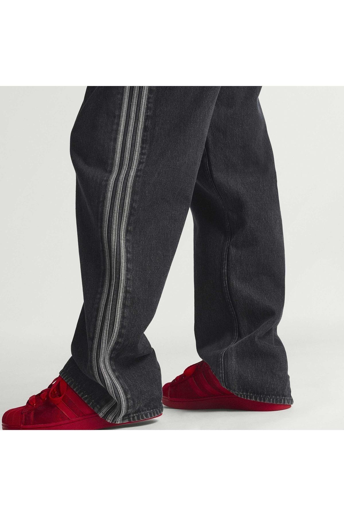 adidas Erkek  Siyah  Pantolon FIREBIRD JEANS KD1497