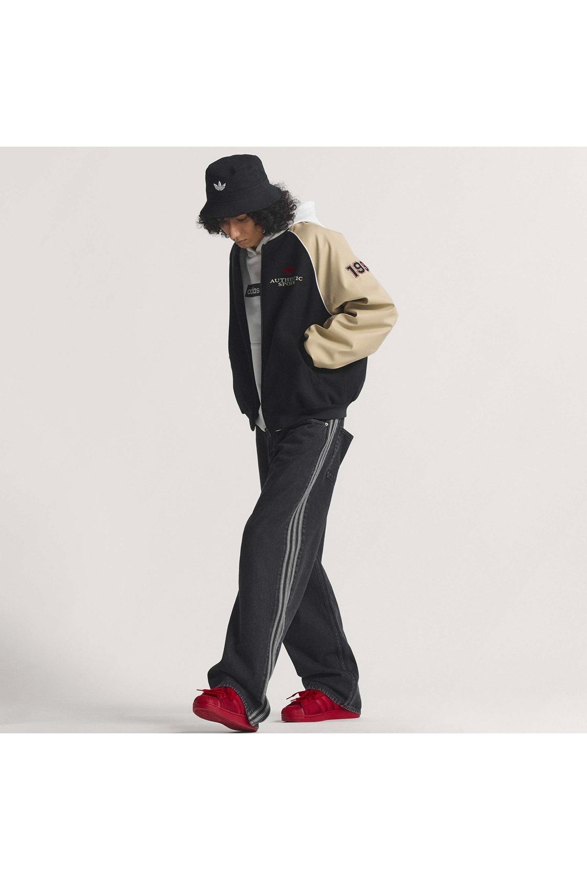 adidas Erkek  Siyah  Pantolon FIREBIRD JEANS KD1497