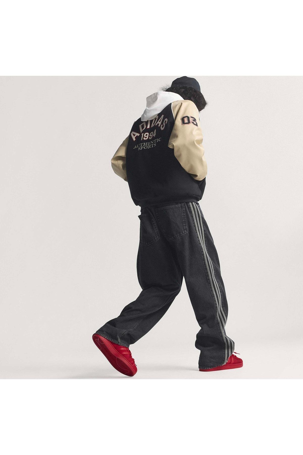 adidas Erkek  Siyah  Pantolon FIREBIRD JEANS KD1497