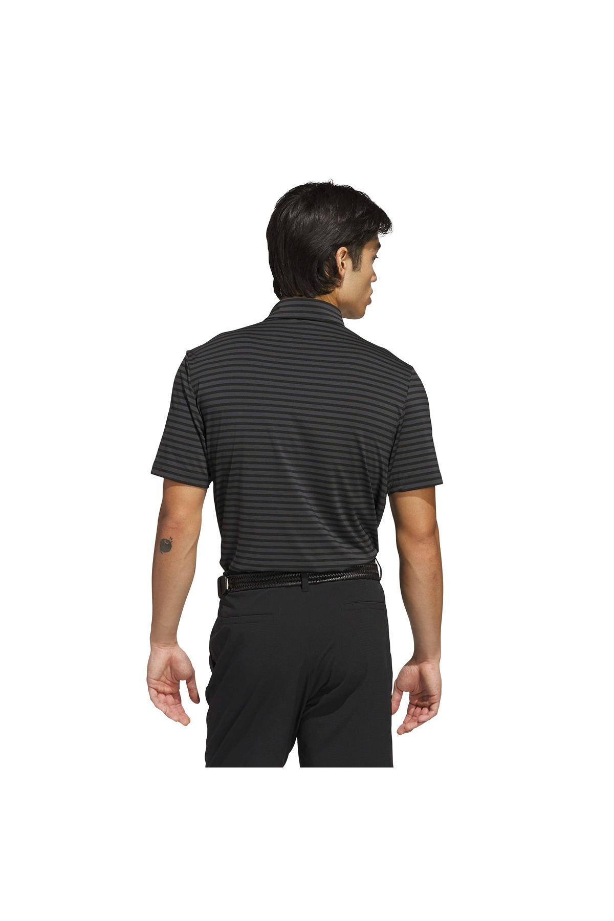 adidas Erkek  Siyah  Polo T-shirt ULT STRIPE POLO JF4891
