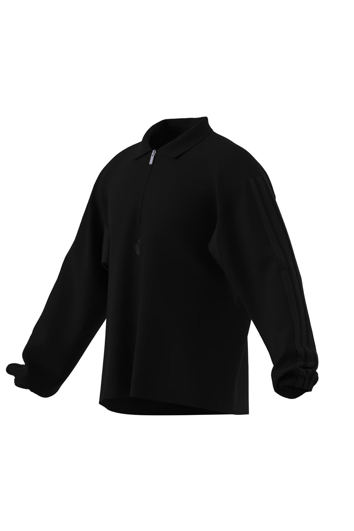 adidas  Erkek Siyah  Sweatshirt M A SZN W FT HZ JY1722