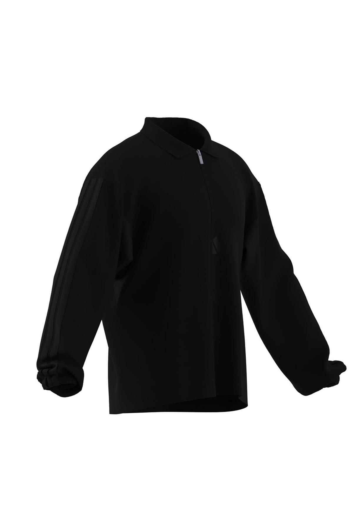 adidas  Erkek Siyah  Sweatshirt M A SZN W FT HZ JY1722
