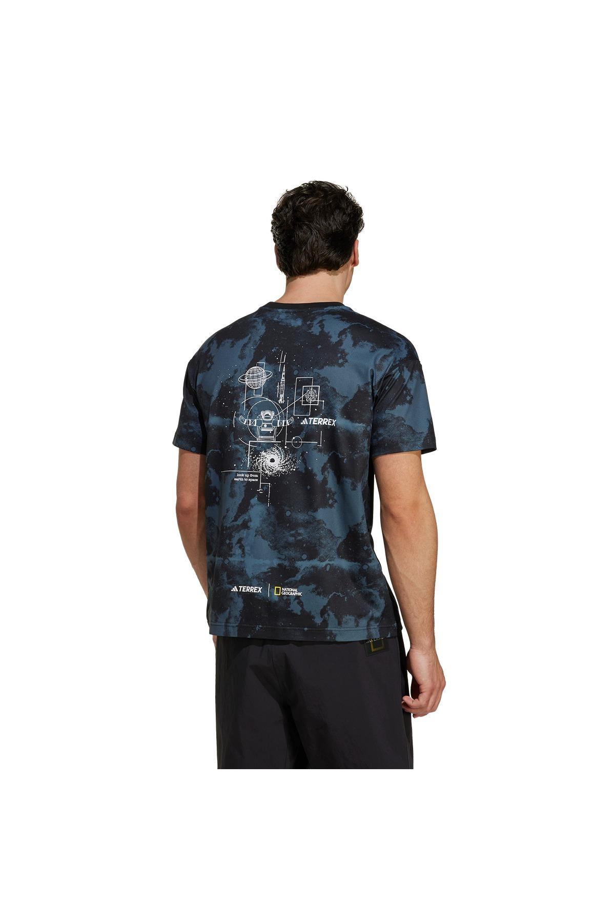 adidas Erkek  Siyah  T NG U A.R AOP T JD5959