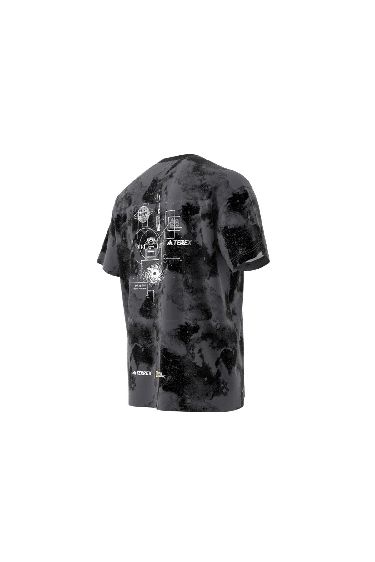 adidas Erkek  Siyah  T NG U A.R AOP T JD5959
