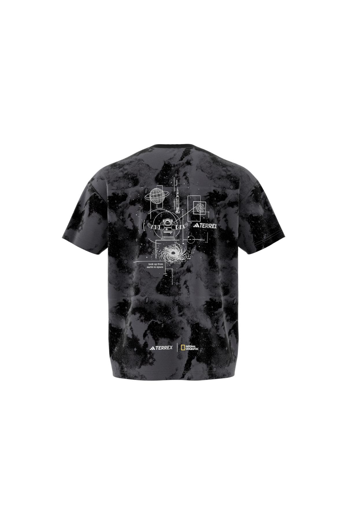 adidas Erkek  Siyah  T NG U A.R AOP T JD5959