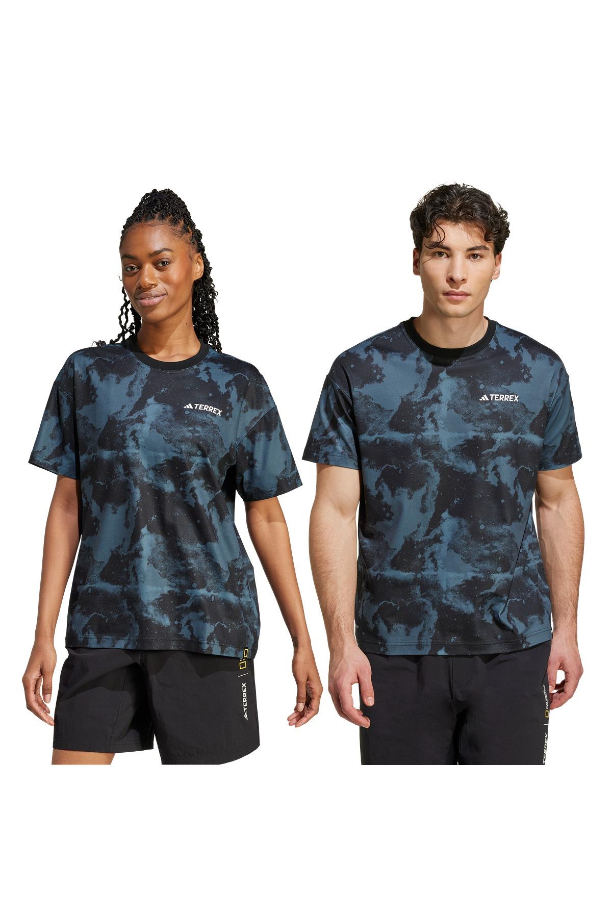 adidas Erkek  Siyah  T NG U A.R AOP T JD5959