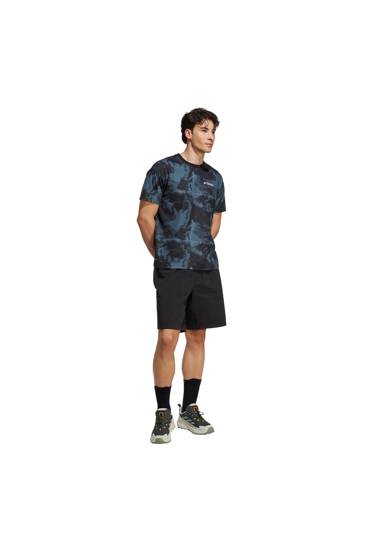 adidas Erkek  Siyah  T NG U A.R AOP T JD5959