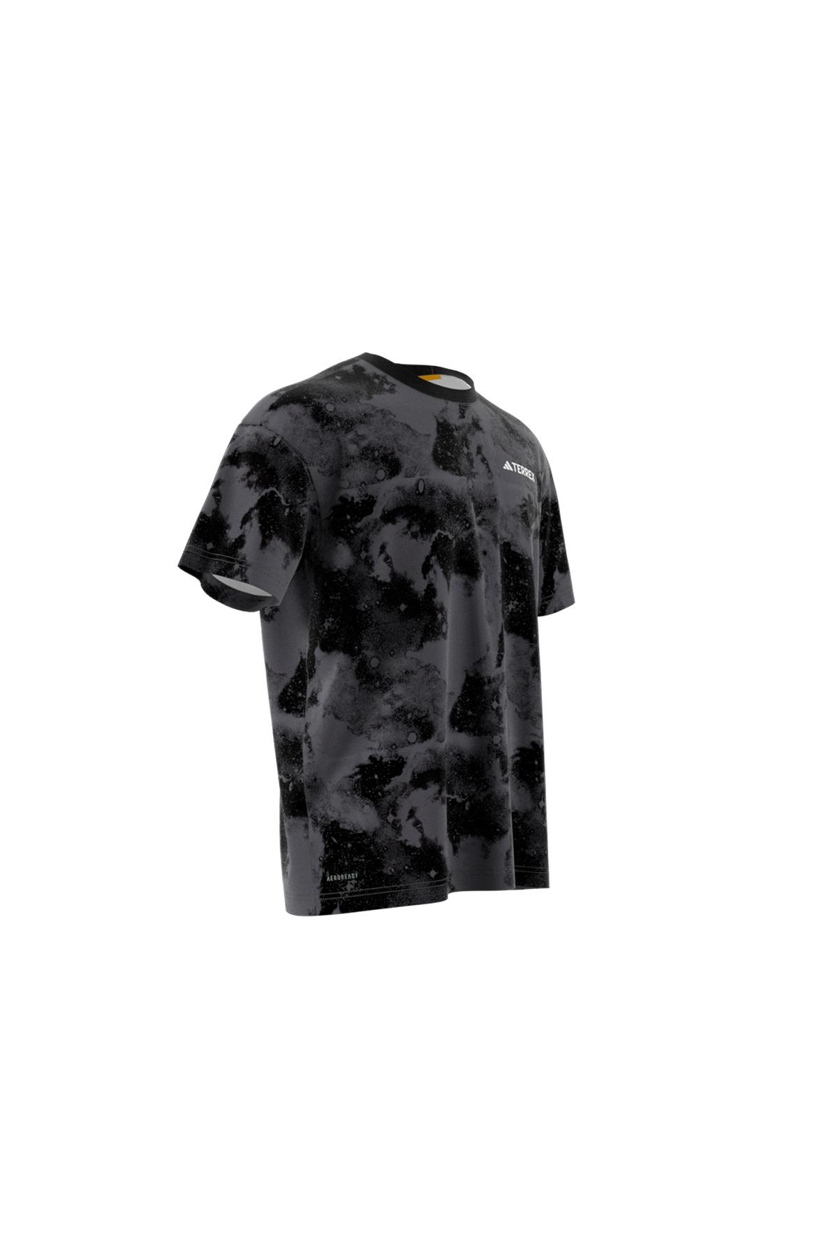 adidas Erkek  Siyah  T NG U A.R AOP T JD5959