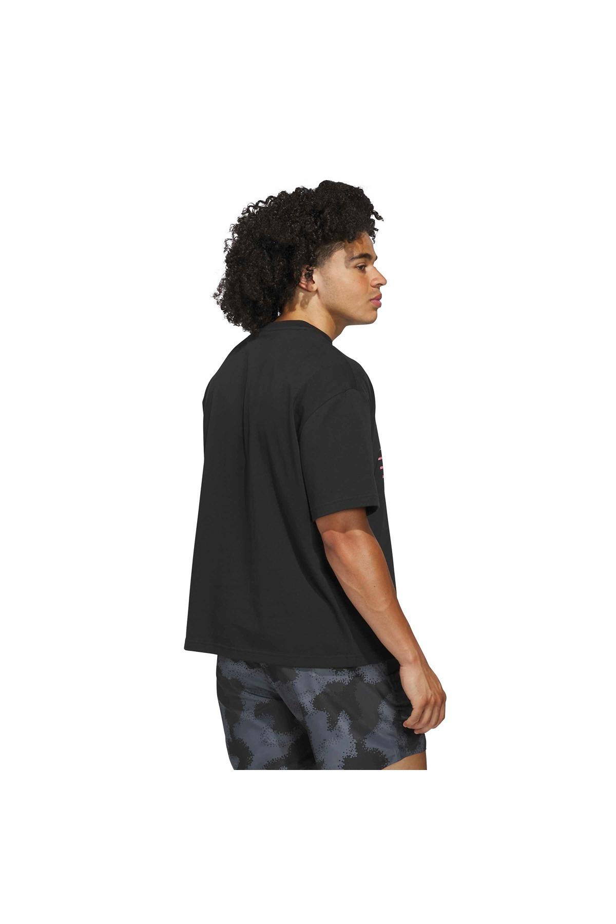 adidas Erkek  Siyah  T-shirt ANTED GFX TEE 2 JW2931