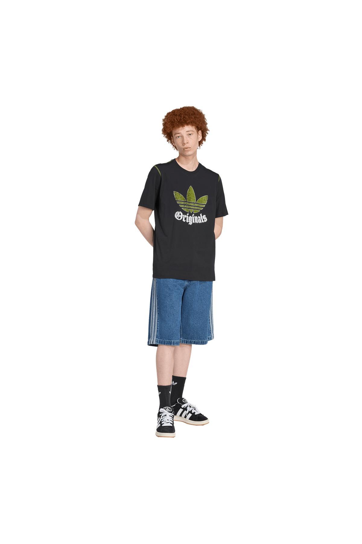 adidas Erkek  Siyah  T-shirt GRFX TEE JY2761