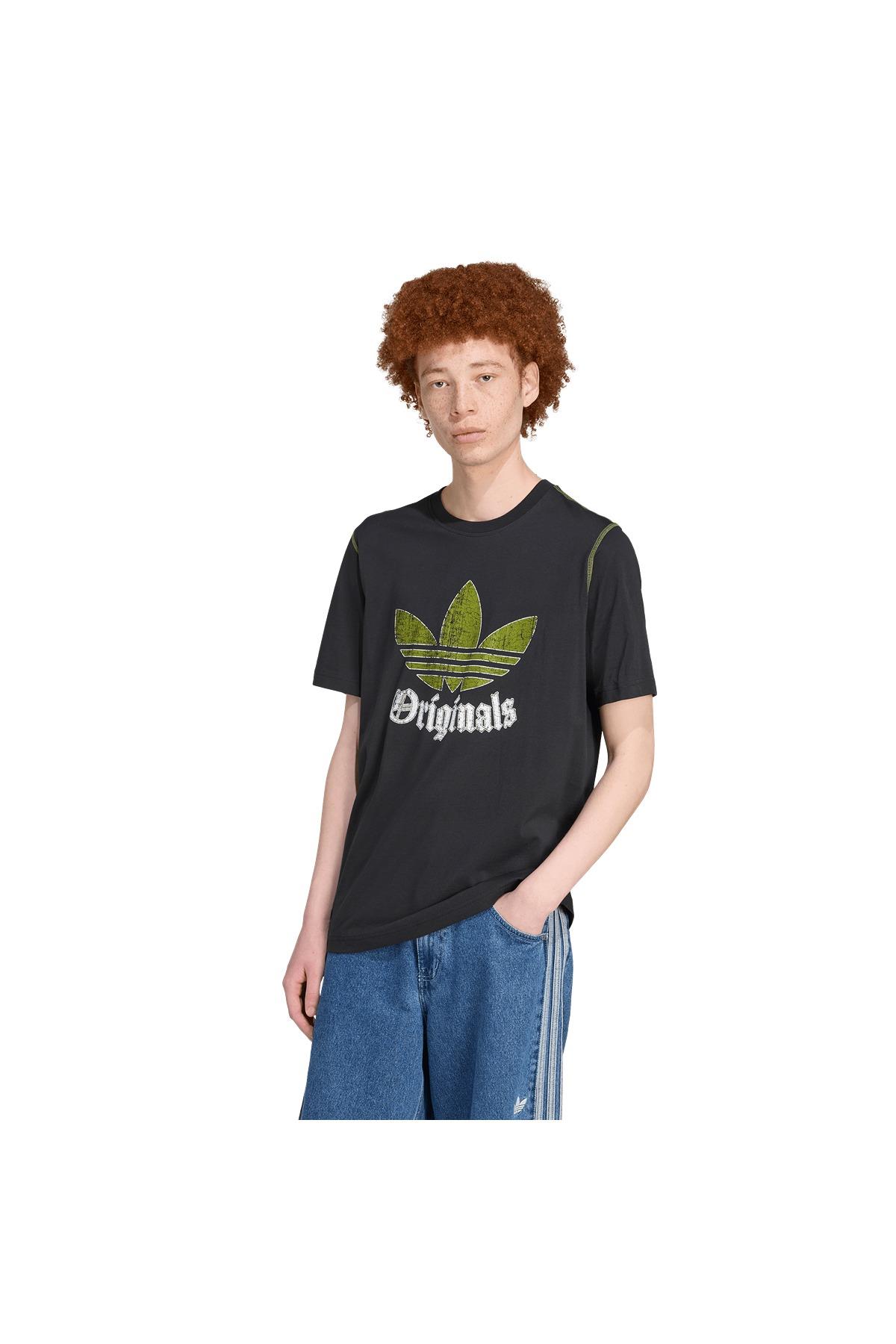 adidas Erkek  Siyah  T-shirt GRFX TEE JY2761