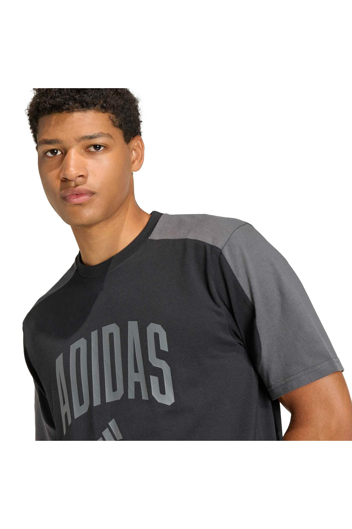 adidas Erkek  Siyah  T-shirt M COLLEGIATE TE KD0068
