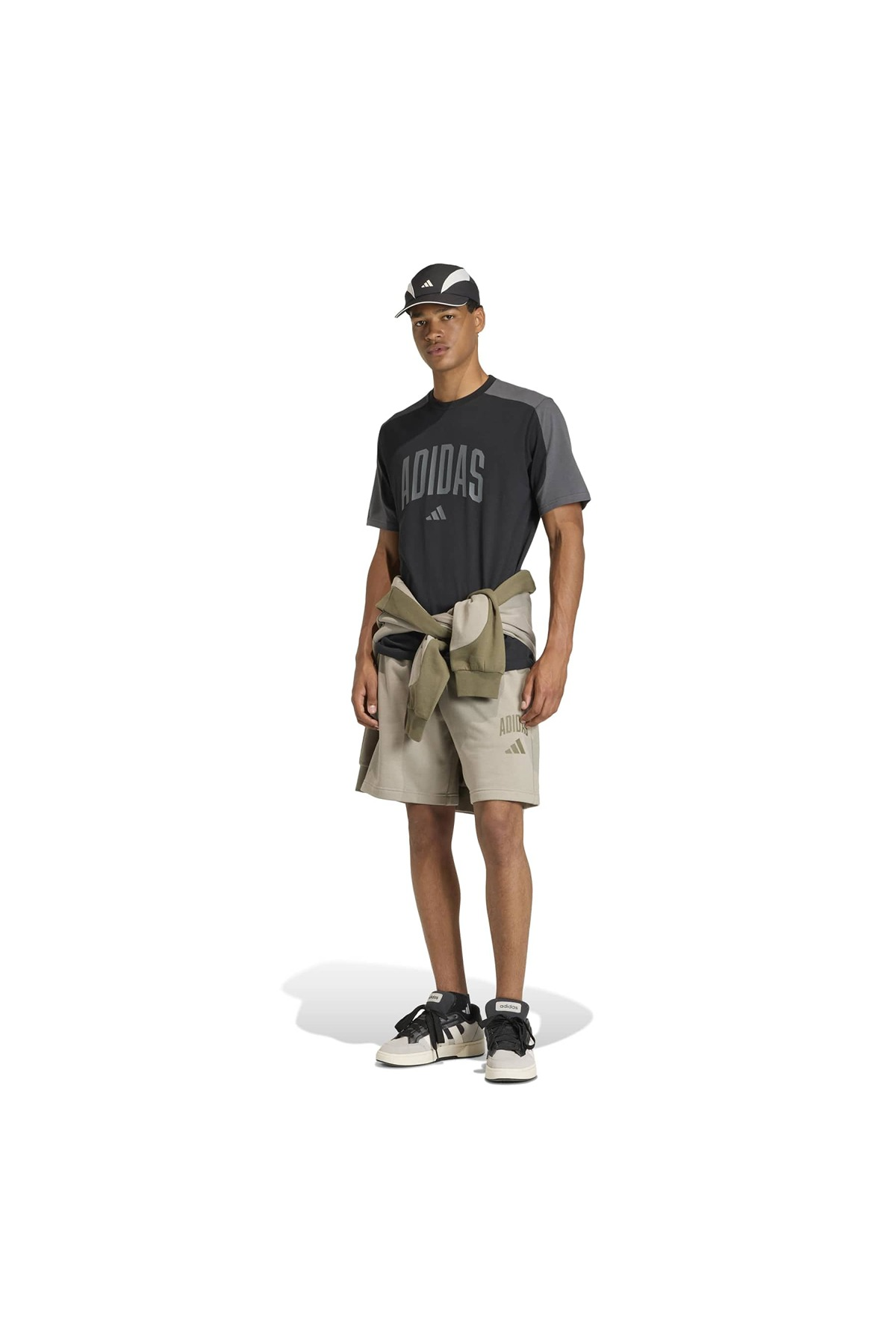 adidas Erkek  Siyah  T-shirt M COLLEGIATE TE KD0068