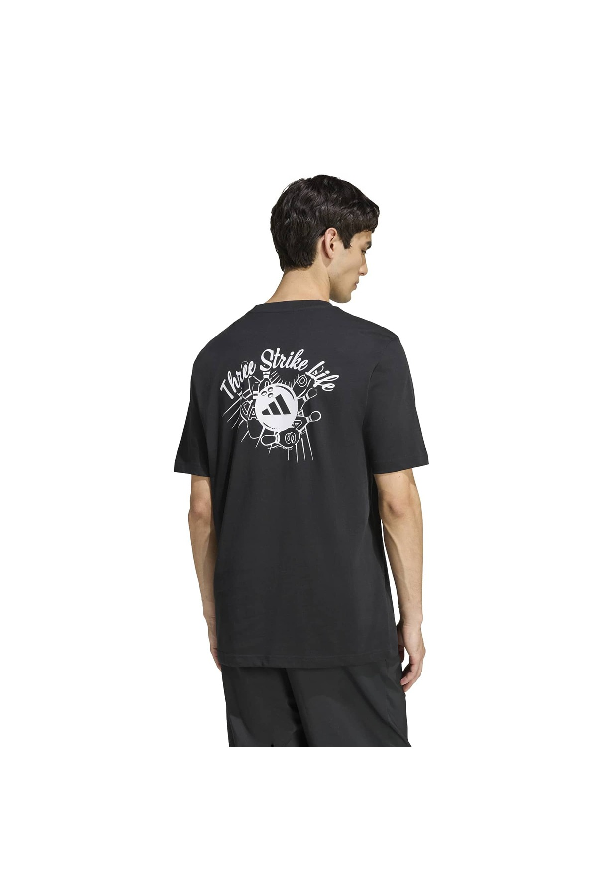 adidas Erkek  Siyah  T-shirt M NOV BOWL T JZ5036