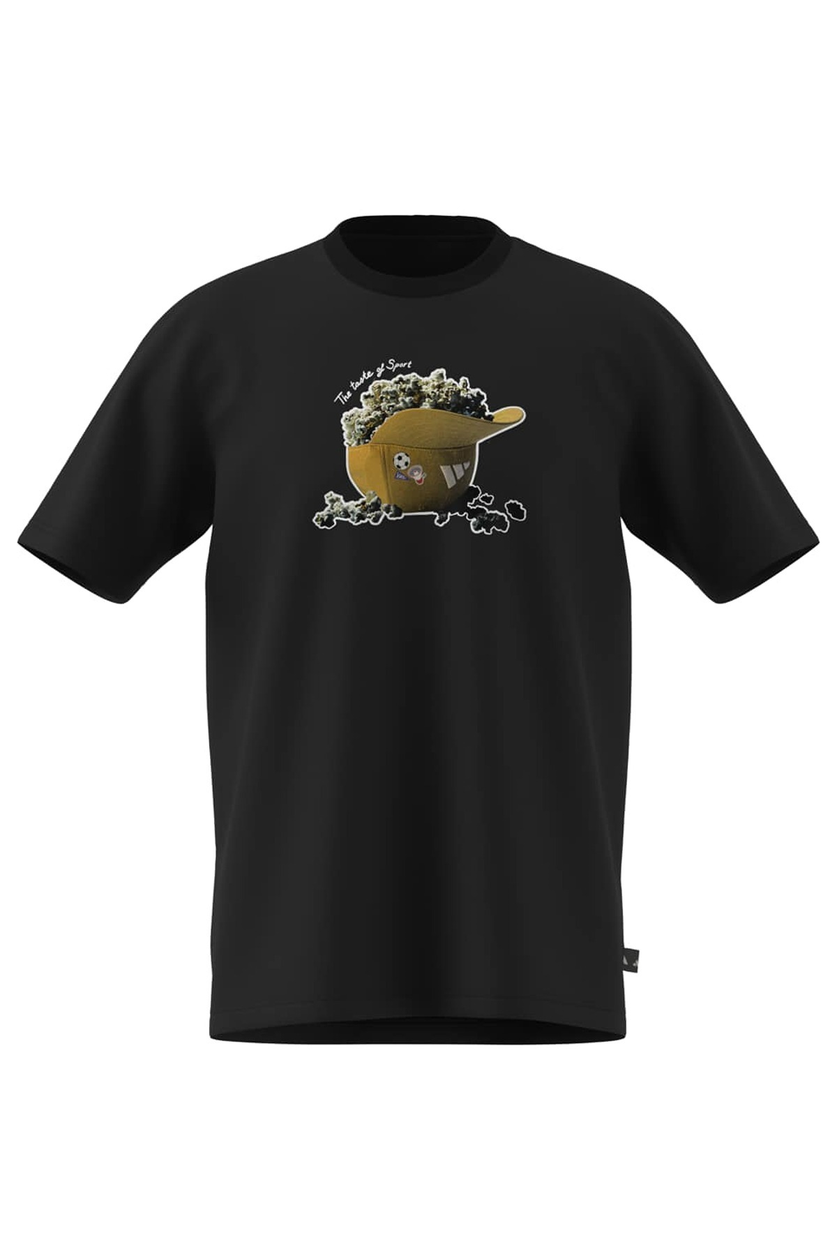 adidas Erkek Siyah  T-shirt M POPCORN T KD3928