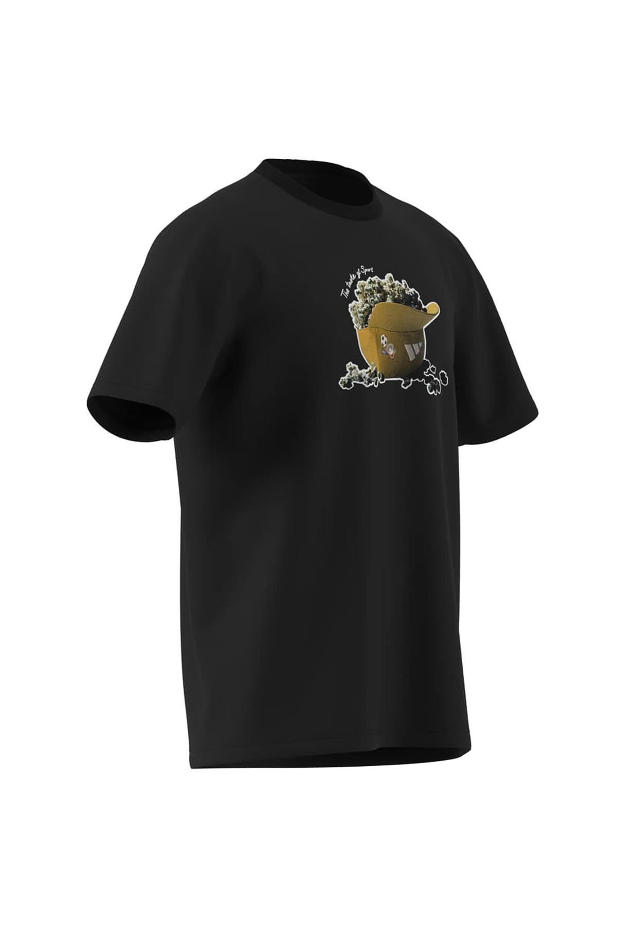 adidas Erkek Siyah  T-shirt M POPCORN T KD3928