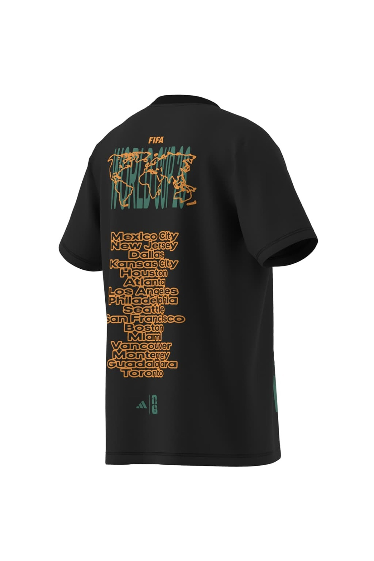adidas Erkek  Siyah  T-shirt M WC TOUR TEE 1 KE1808