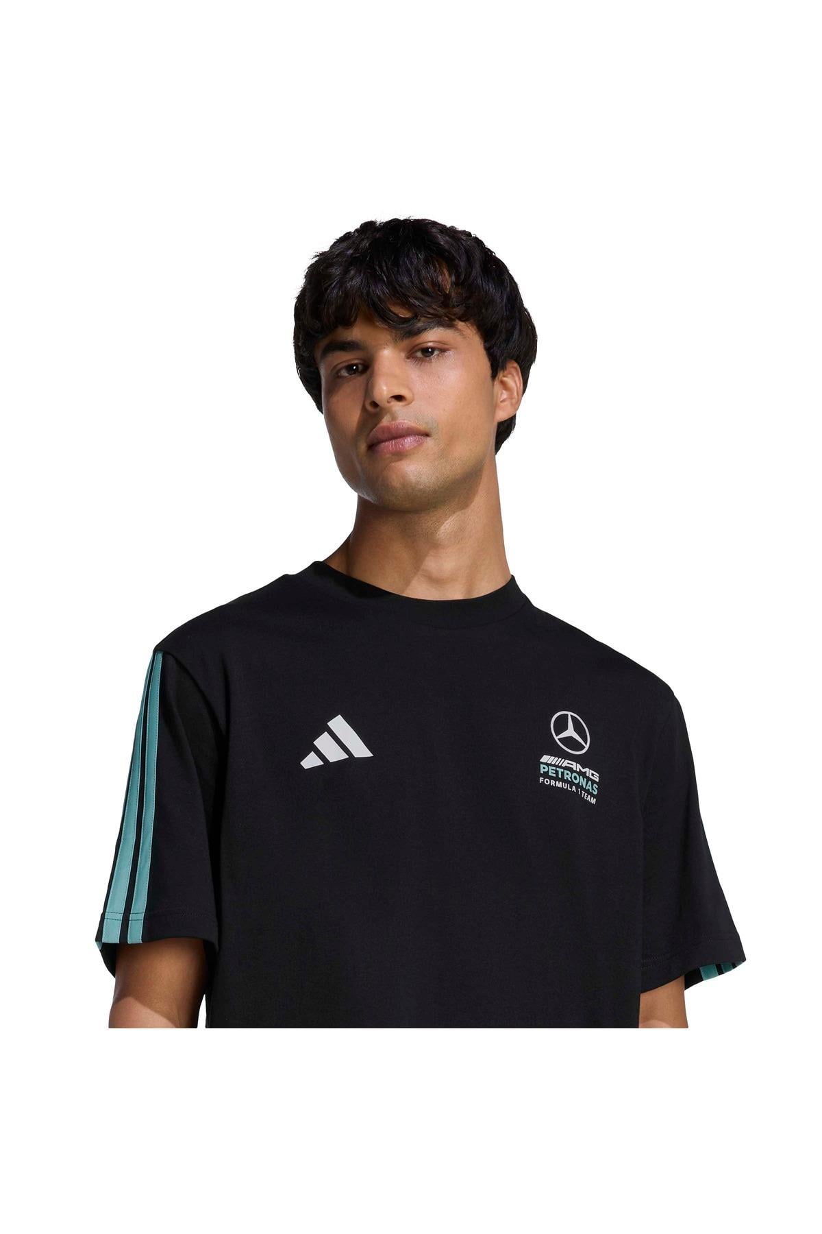 adidas Erkek  Siyah  T-shirt MER DNA TEE M KE8161