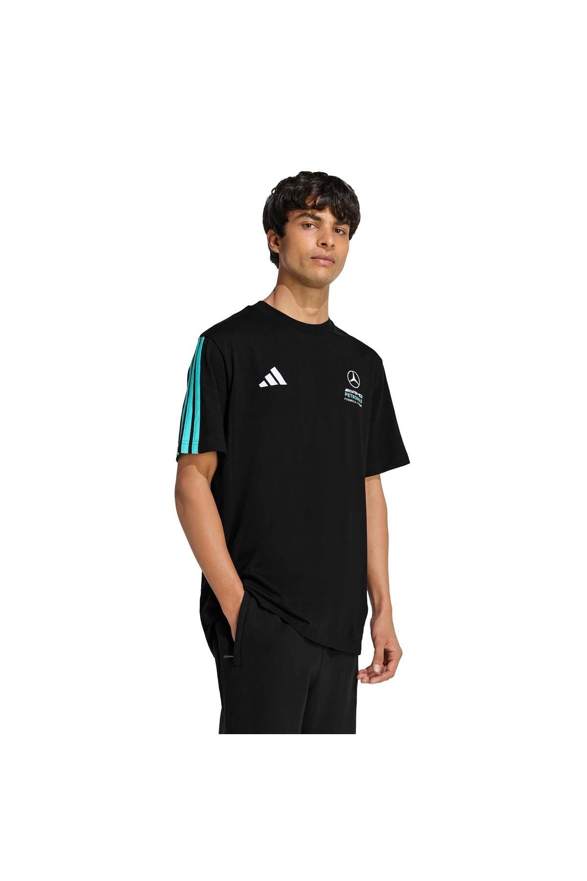 adidas Erkek  Siyah  T-shirt MER DNA TEE M KE8161