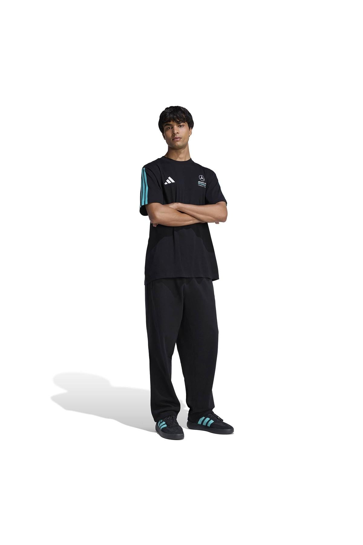 adidas Erkek  Siyah  T-shirt MER DNA TEE M KE8161