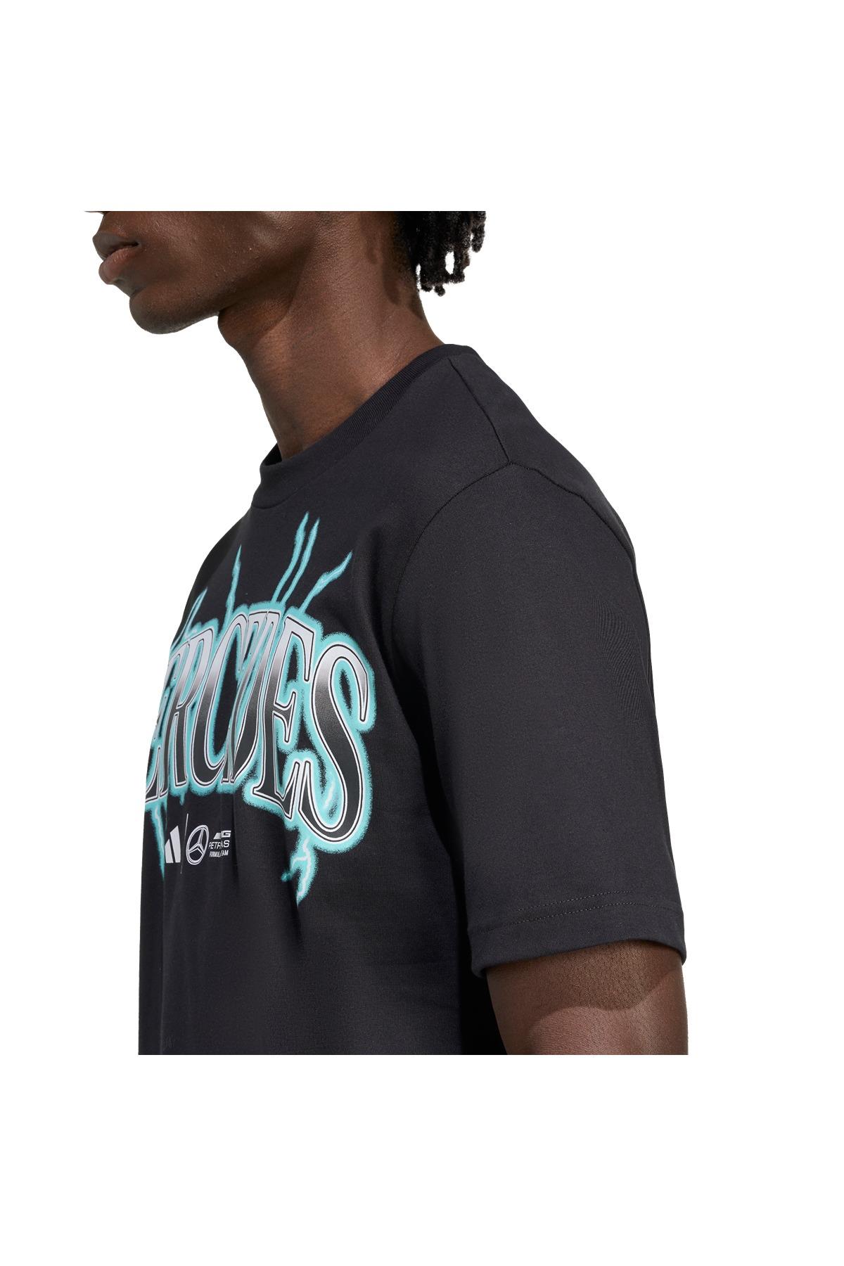 adidas Erkek  Siyah  T-shirt MER GFXT G1B M KG8559