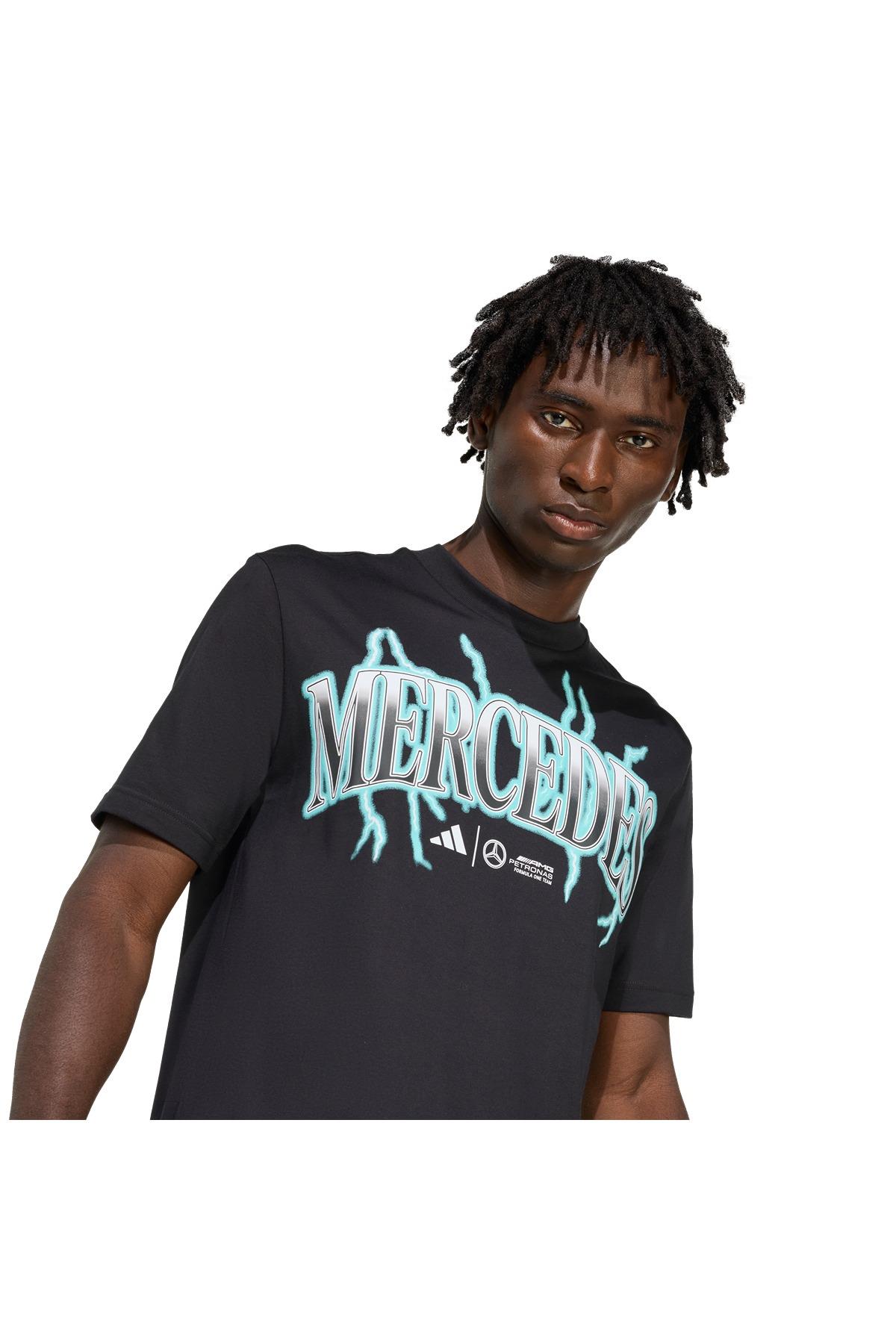 adidas Erkek  Siyah  T-shirt MER GFXT G1B M KG8559