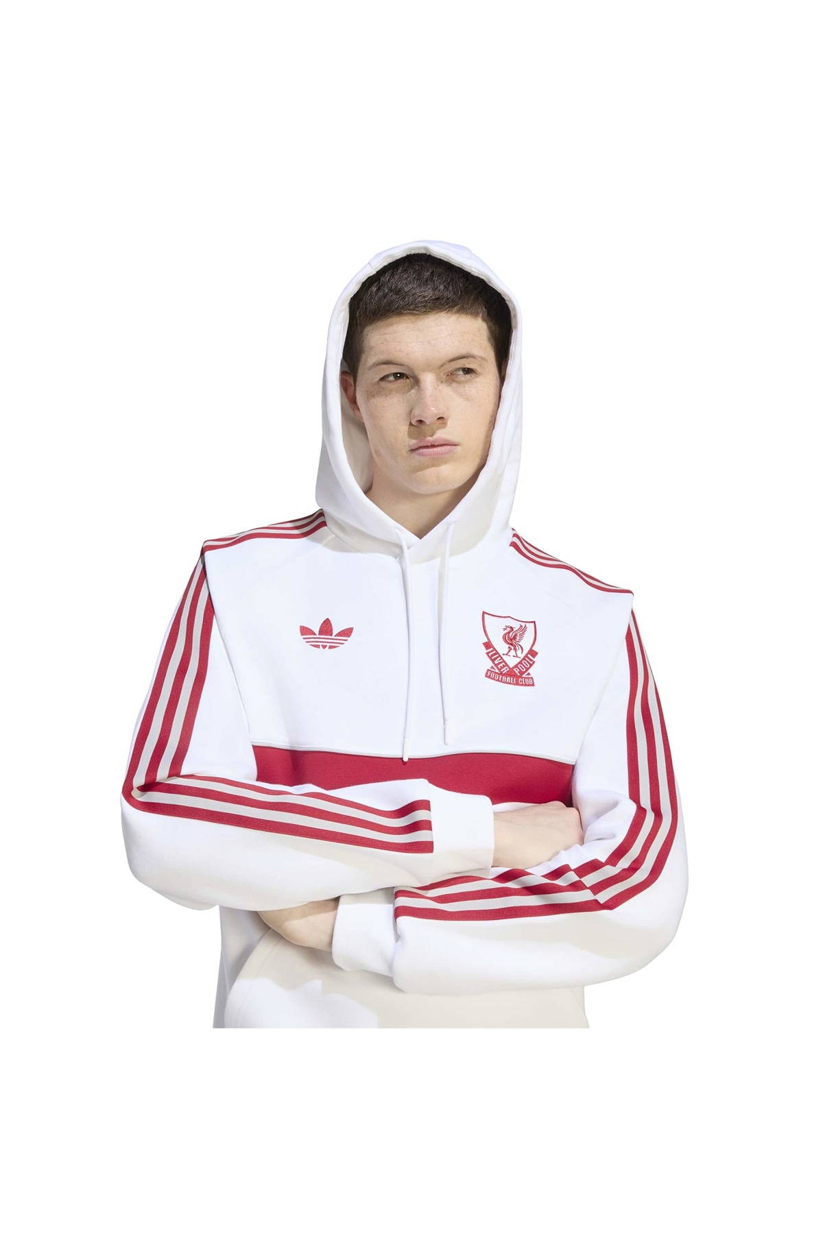 adidas Erkek Sweatshirt Liverpool FC Originals Hoodie Sweatshirt KG2904