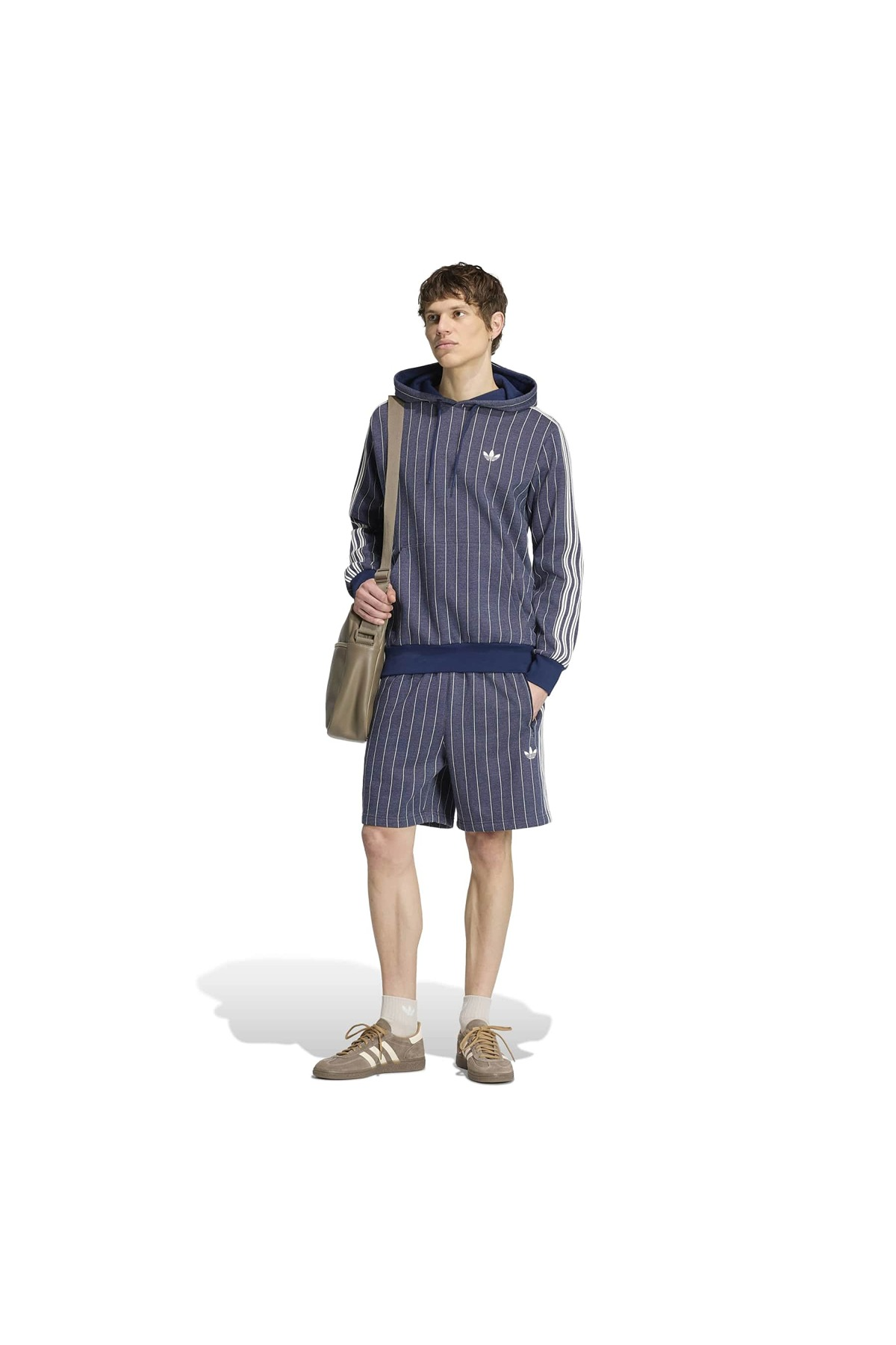 adidas Erkek Sweatshirt PINSTRIPES HOODIE KR9704