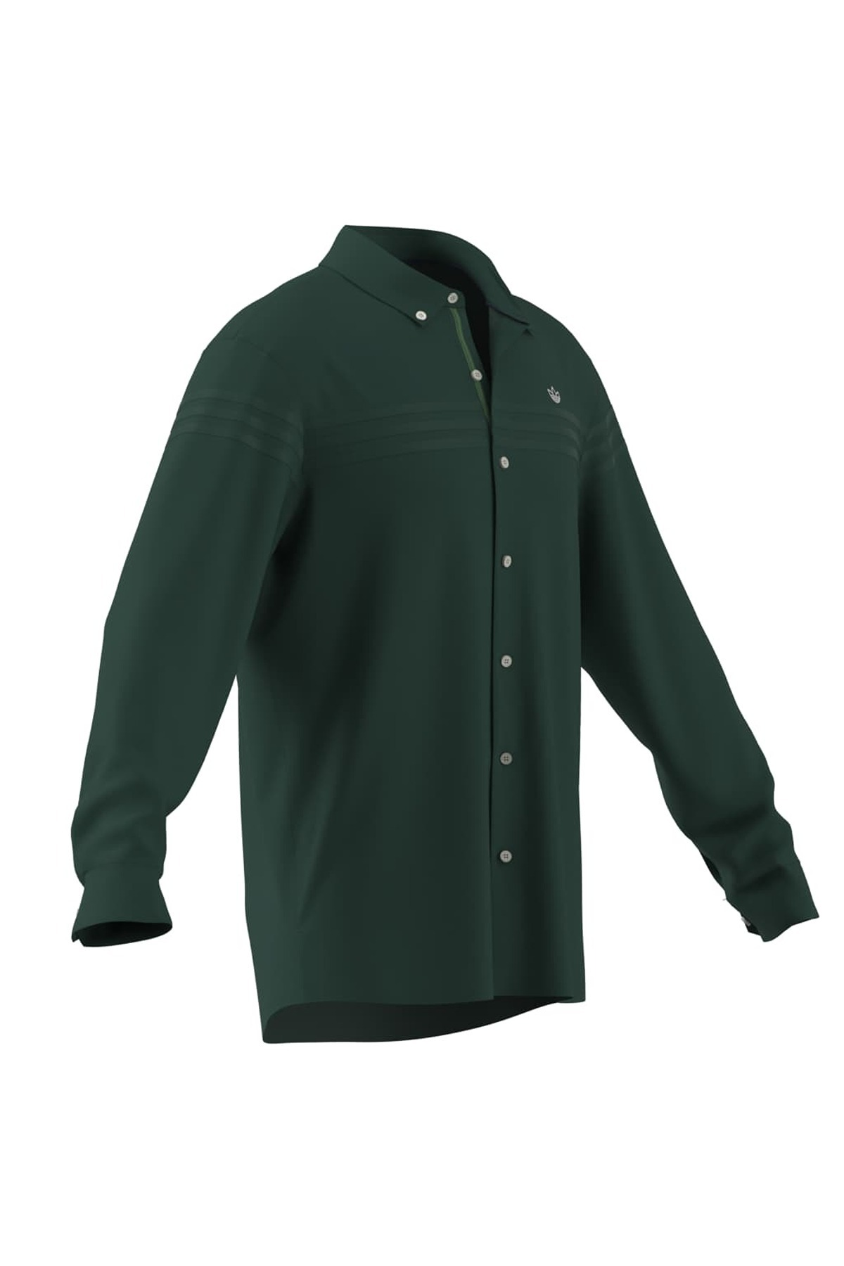 adidas Erkek Sweatshirt S LS Button Up KR5431