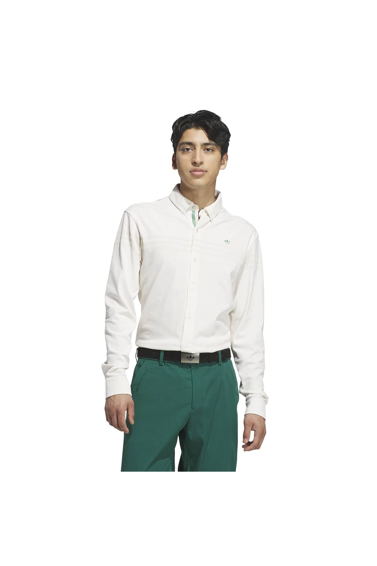 adidas Erkek Sweatshirt S LS Button Up KH4064