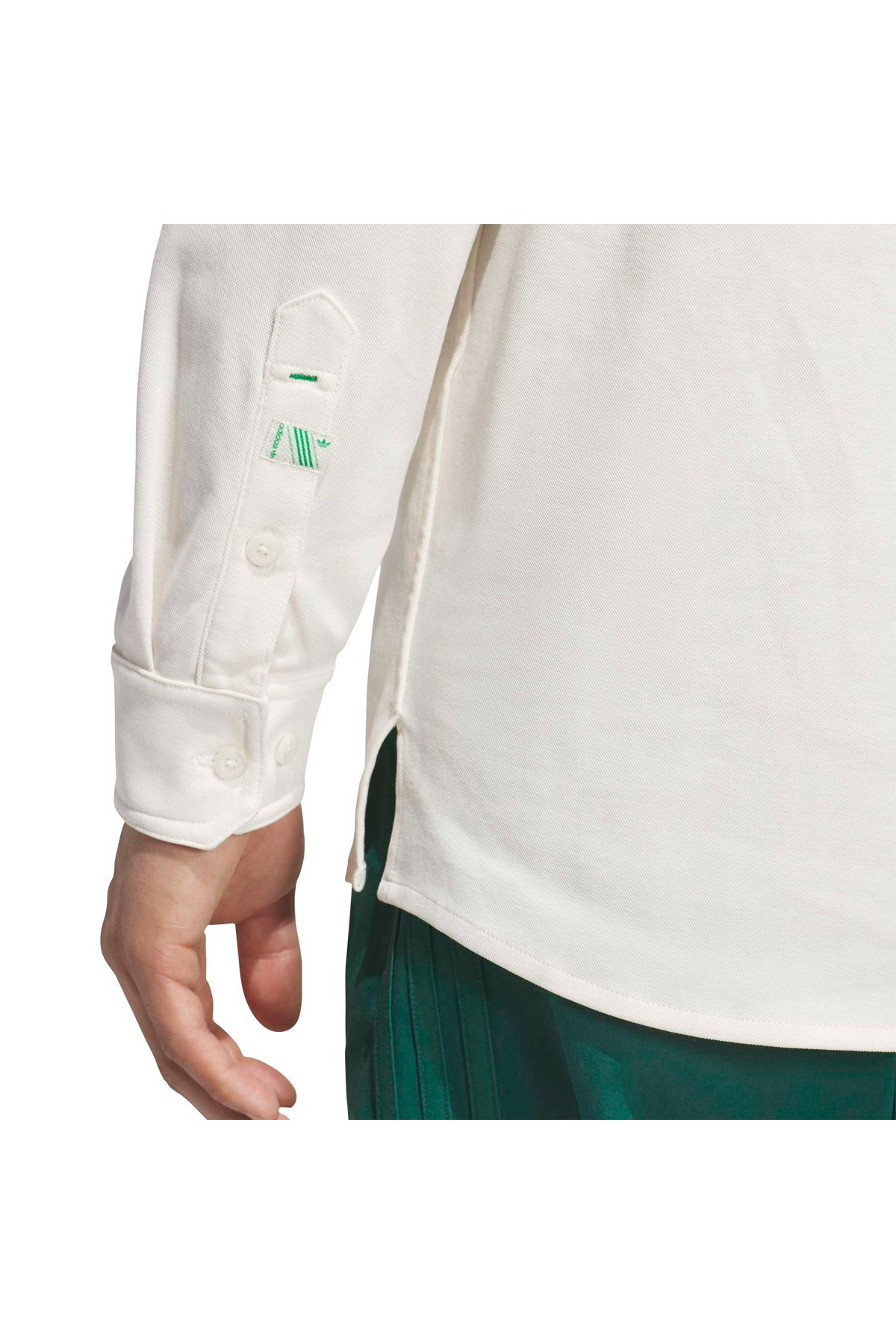 adidas Erkek Sweatshirt S LS Button Up KH4064