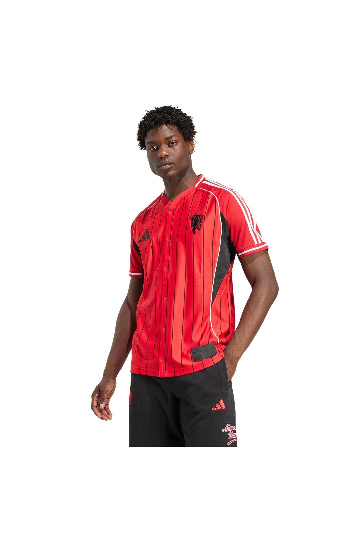 adidas Erkek  T-shirt MUFC US SHIRT JN2832
