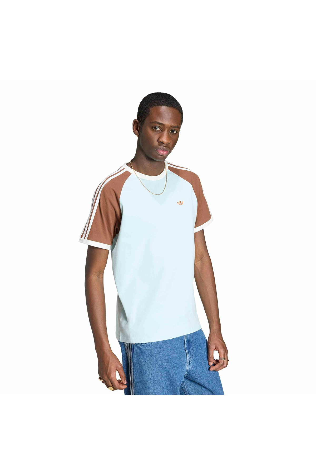 adidas Erkek  Turkuaz  T-shirt CALI TEE KX1260