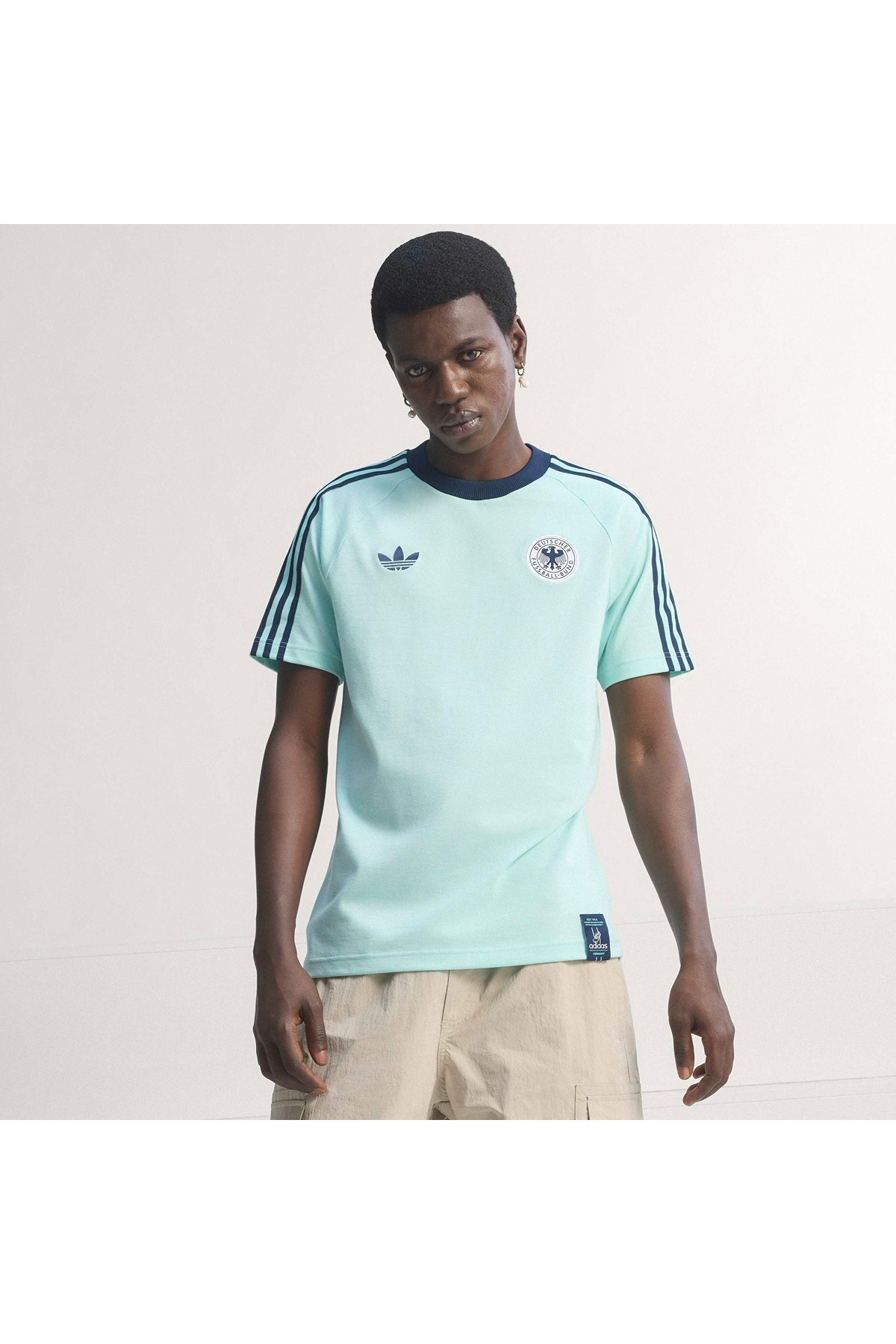 adidas Erkek  Turkuaz  T-shirt DFB OG TEE KE2928